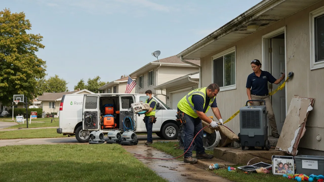 Water Damage Restoration in Gann Valley, SD near me